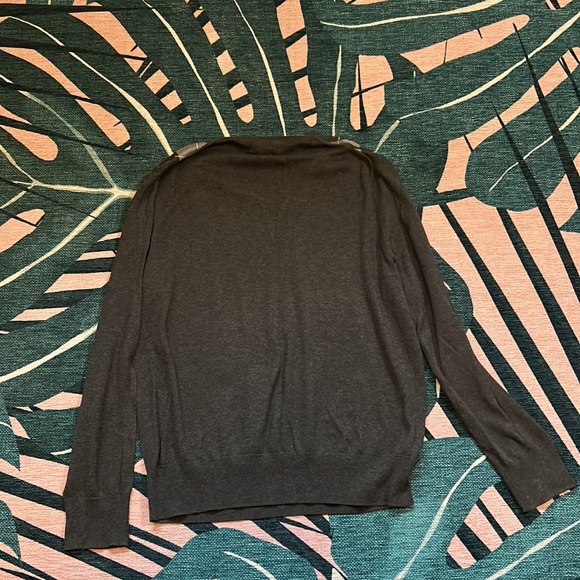 EUC Banana Republic Mens Silk Cotton Cashmere argyle sweater (large) - Picture 6 of 6